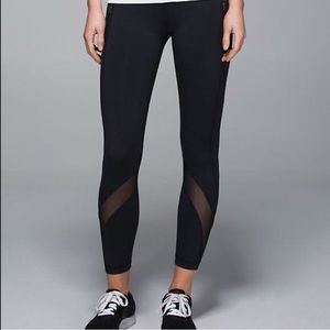 Lululemon Inspire Tight II 7/8 Mesh Legging